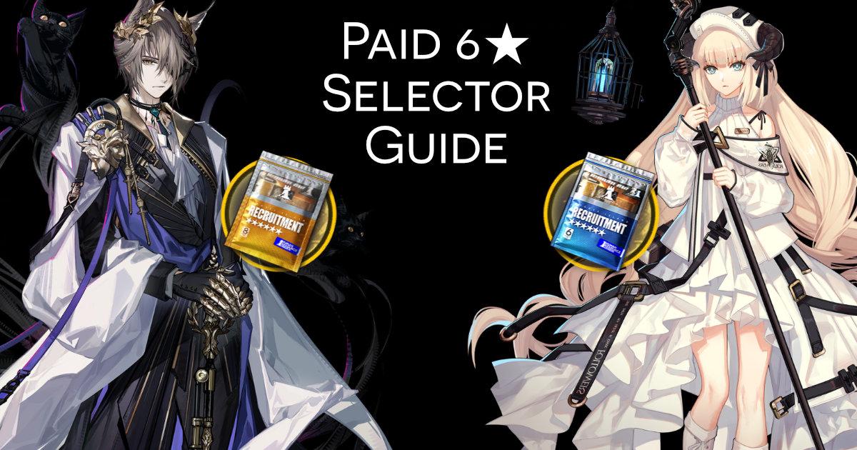 Paid 6★ Selector Recommendations